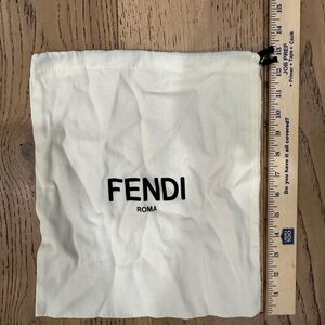 Fendi Cream Dust Bag